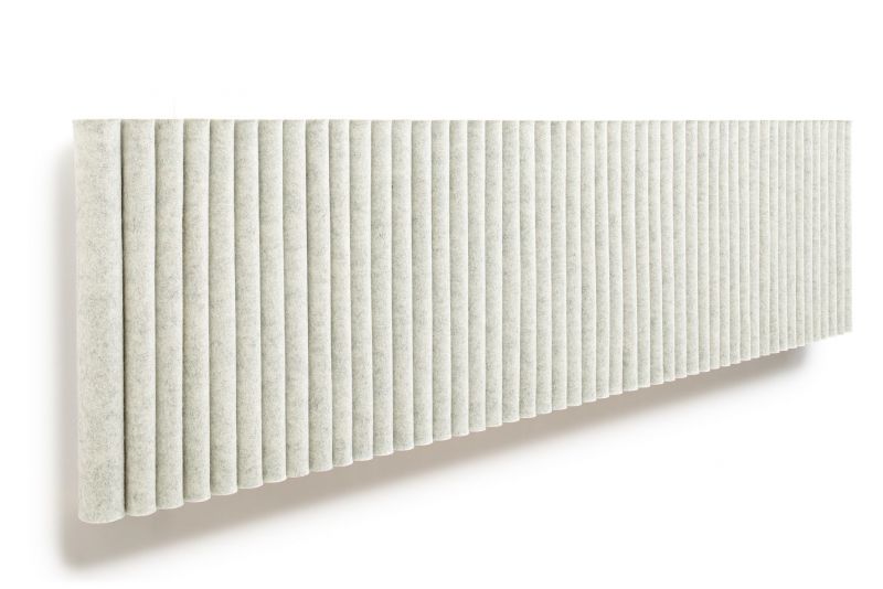 Wave wall module landscape format incl. 2 wall brackets for on-site mounting Hey Sign